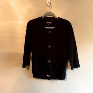 Signature Jones New York Black Sweater